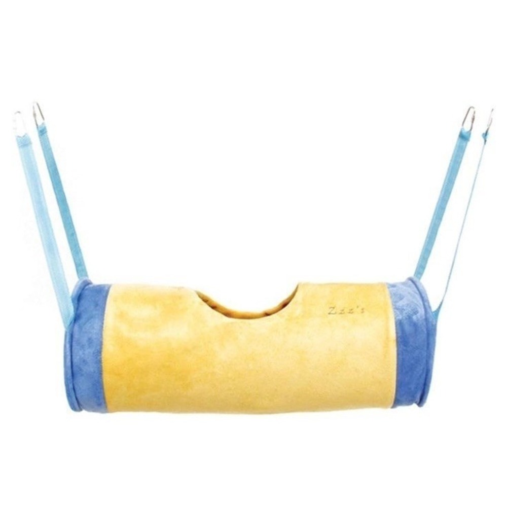 Prevue Hendryx Zzzs Soft Suede Tunnel Ferret Small Animal Sleep Blue‎ Yellow